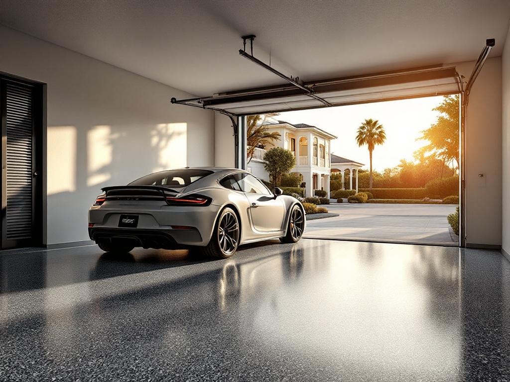 Storm gray garage Coronado