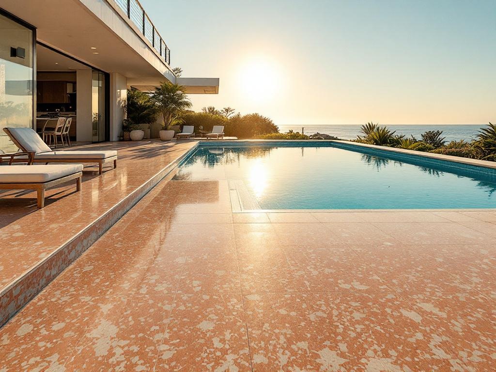 Pool deck coating in coastal climate